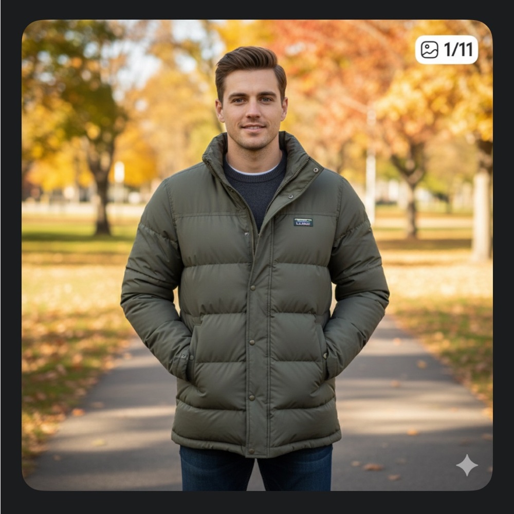 L.L. Bean Men's Coat - Picture 1 of 12